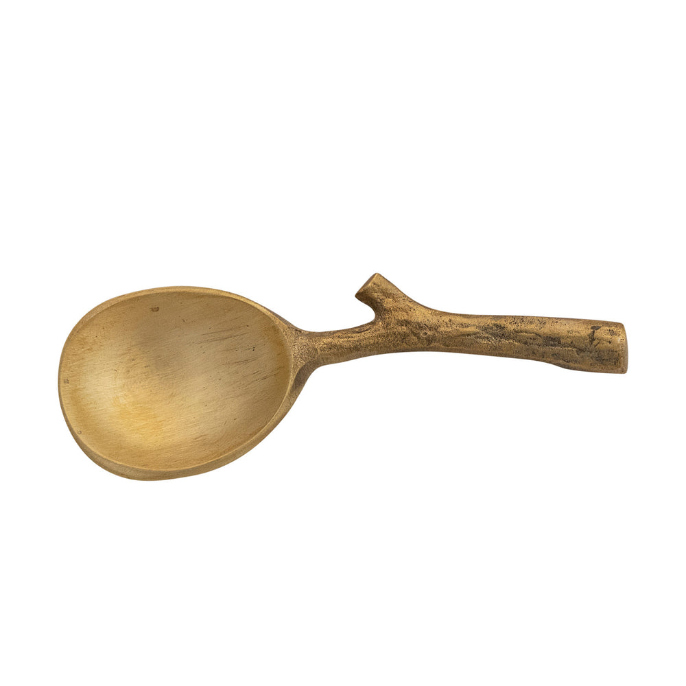 Brass Twig spoon 1741