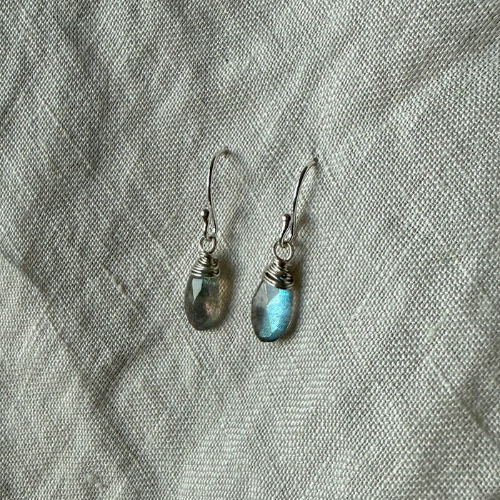 Ava Earrings | Labradorite