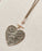 Keshi Pearl Large Heart Pendant Necklace