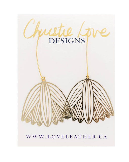 “Blossom”-multiple colours-floral earring (Hypoallergenic)