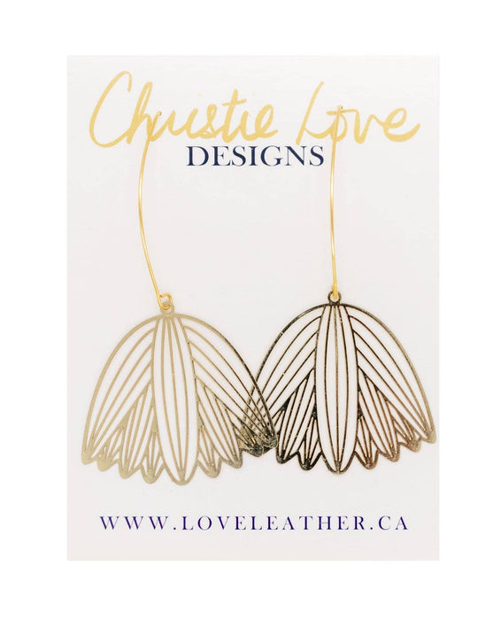 “Blossom”-multiple colours-floral earring (Hypoallergenic)