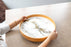Round Bamboo Resin Serving Trays - NO TARIFFS!