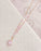 Rose Quartz Pendant Necklace with Blush Beaded Chain