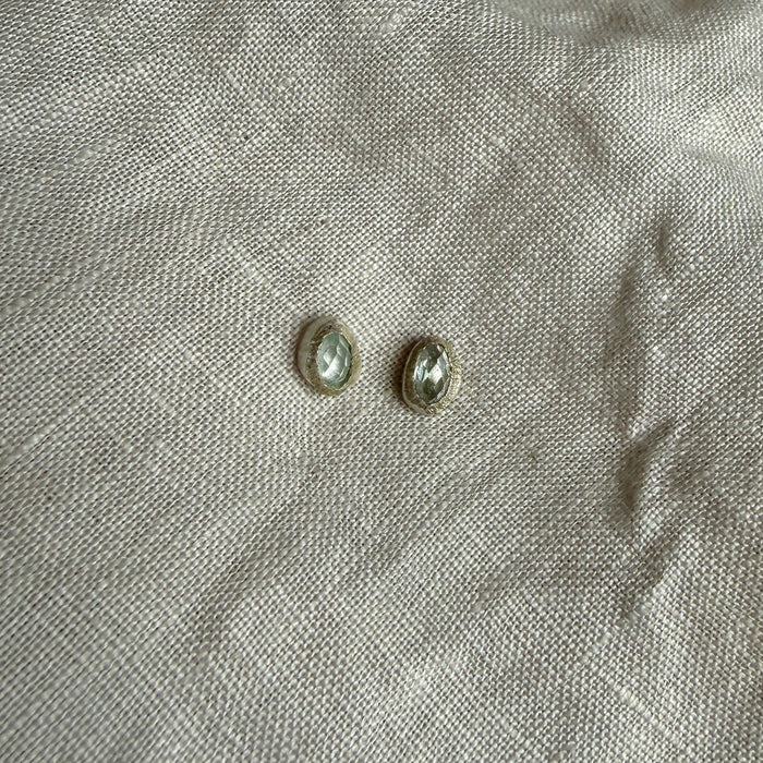 Skye Studs | Aquamarine & Silver