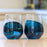 Resin Accented Wine Glasses- Price is per glass -NO TARIFFS!