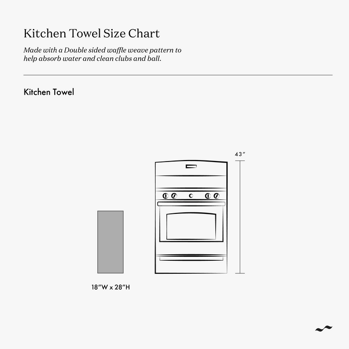 Ciao Zen Quick-Dry Kitchen Towel - Black