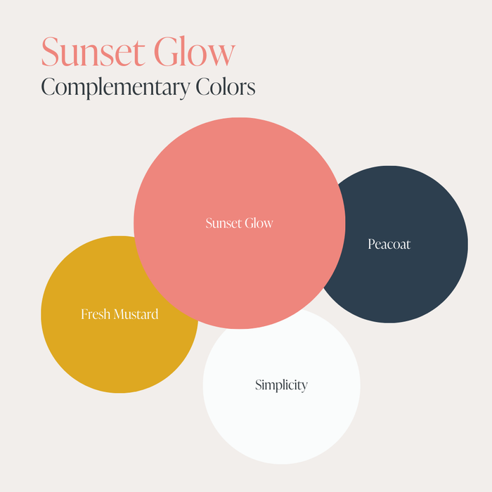 Sunset Glow - Chalk Style Paint for Furniture & Home Decor