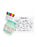 Magic Coloring Mat - Silicone Washable & Reversible Coloring Placemat and Markers Set