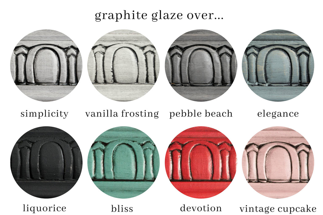 Graphite Furniture Glaze