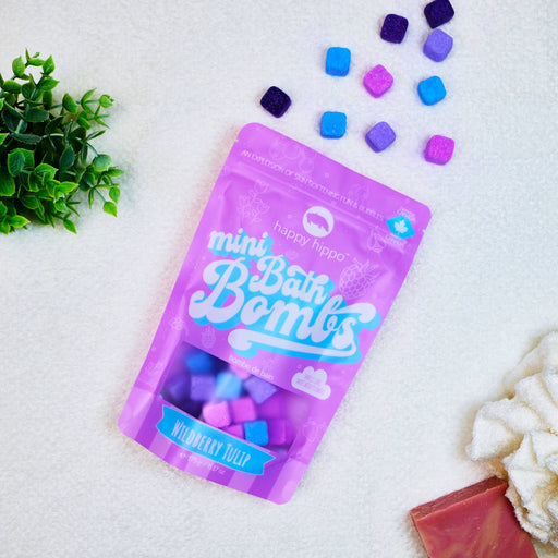 Wildberry Tulip- Mini Bath Bombs- Gift Bag