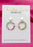 "Lucie"- Green, Pink, White and Gold, Hypoallergenic