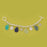 Seaglass Multi Charm Bracelet
