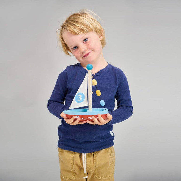 Mentari Toys | Wooden Sailing Boat