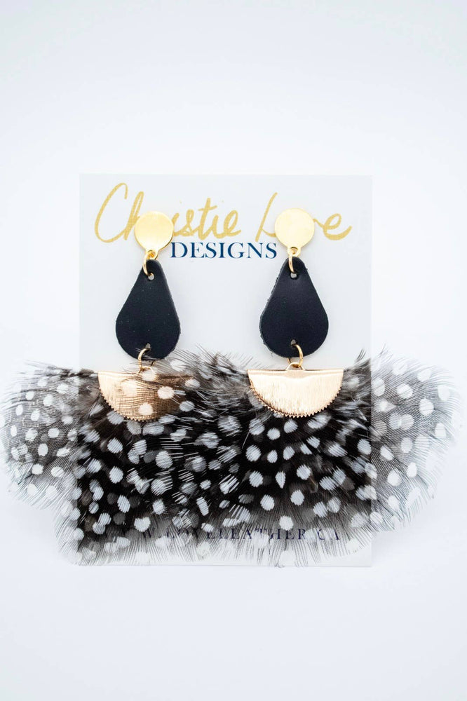 “Elle”- Party and Statement earrings- Hypoallergenic