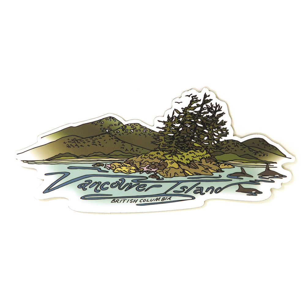 Vancouver Island Landscape Magnet