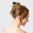 Open Shape Claw Clip - Gold