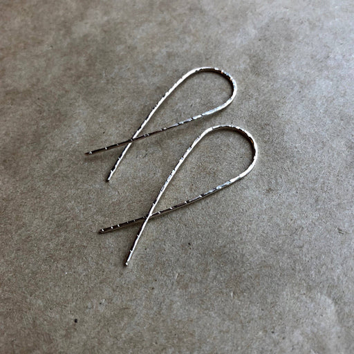 Threader Earrings | Silver