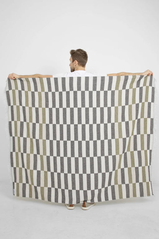 Lazlo Wool Blend Throw