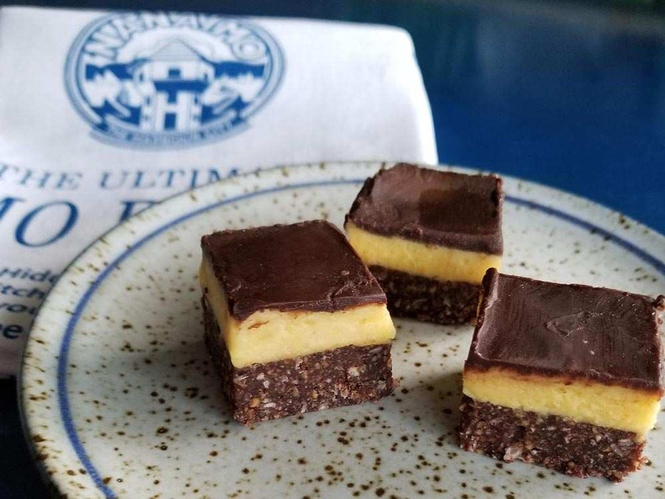 Nanaimo Bar Recipe Tea Towel