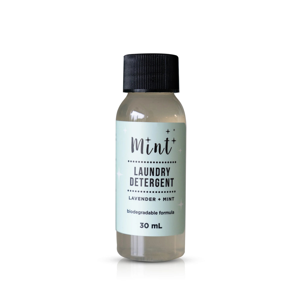 Samples of Mint cleaning products