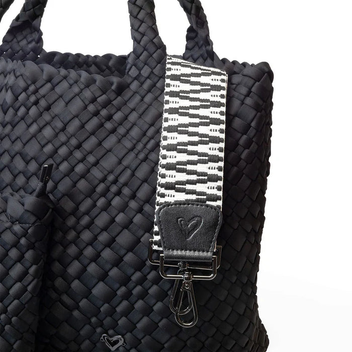 London Large Woven Tote - Onyx