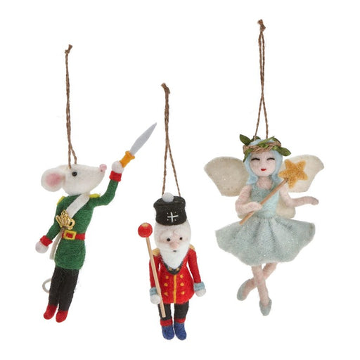 Nutcracker Felt Single Ornament G14761