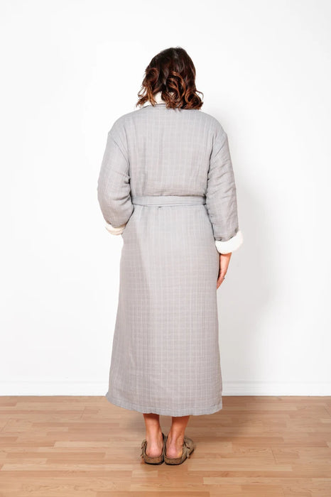 Boreal Fleece Robe GREY
