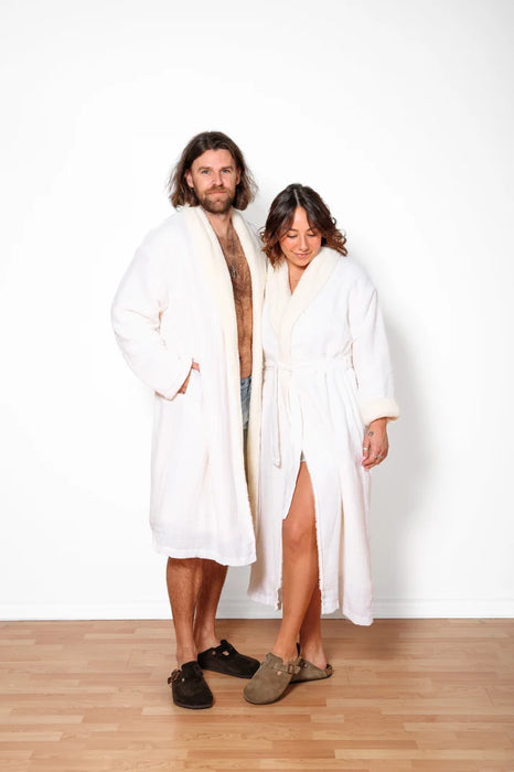 Boreal Fleece Robe GREY