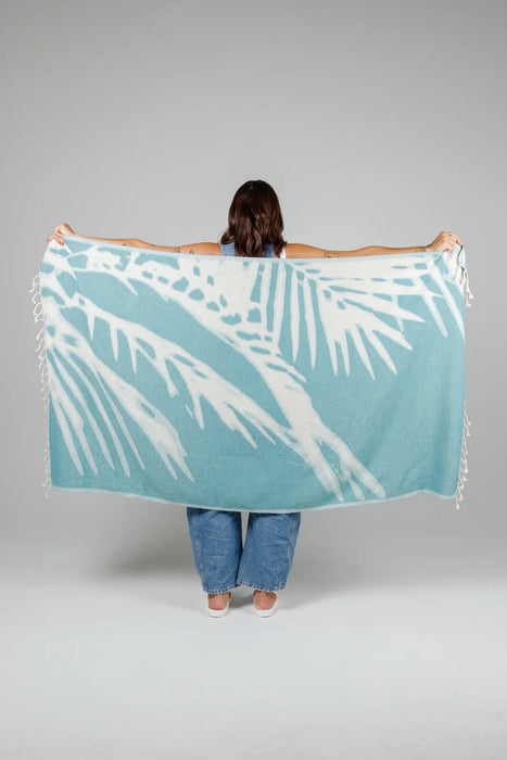 The Somers Palm Turkish Towel