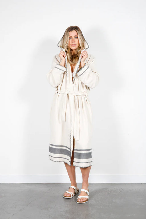 The Hawthorne hooded terry Robe