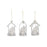 XT2484A Holy Family Ornament W LED Light 3 Styles