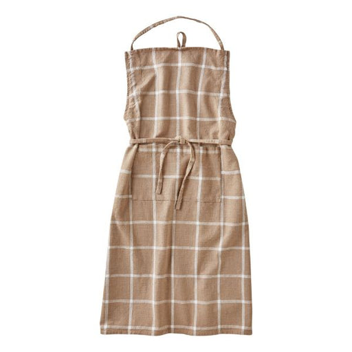 Tag Classic Check Apron - Linen