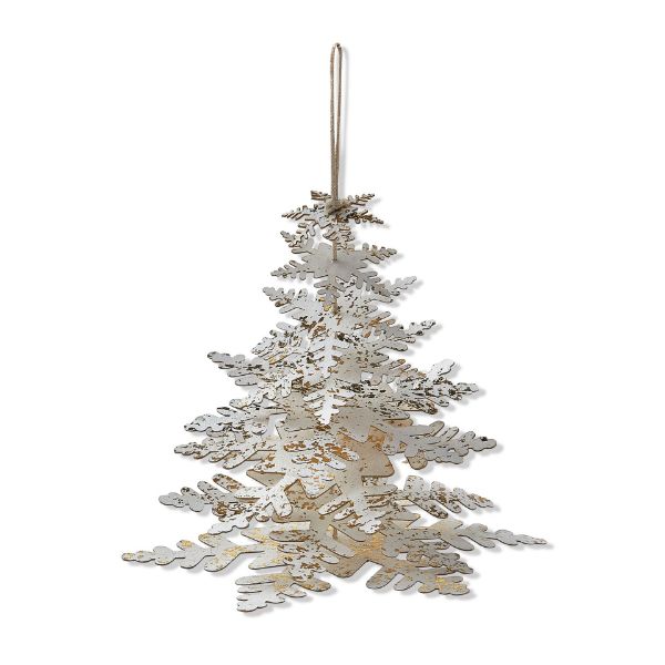 Paper Snowflake Tree Decor g15599 White
