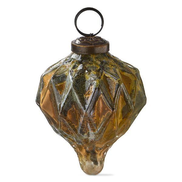 Gilded Drop Ornament G15677