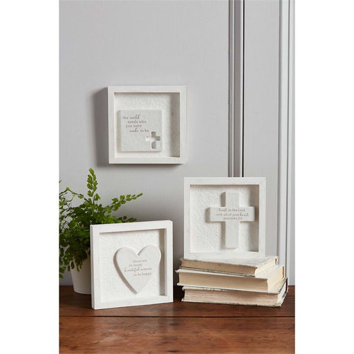 CERAMIC PLAQUE SHADOW-BOXES