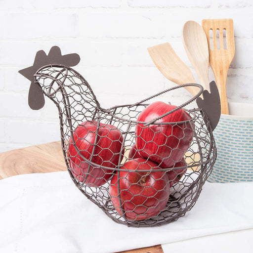 Farmhouse Chicken Wire Basket