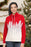 Thalia Tree Pullover 87209 in Red combo