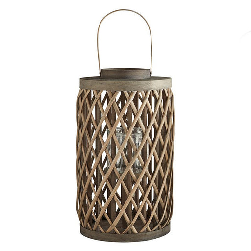 Grey Cylinder Lantern