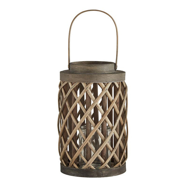 Grey Cylinder Lantern