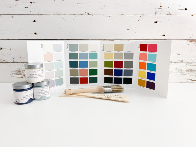 Colour Card for Country Chic Paint