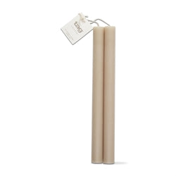 Straight candles set of 2 10”