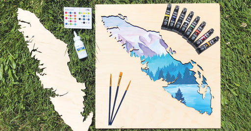 Vancouver Island DIY Art Kit