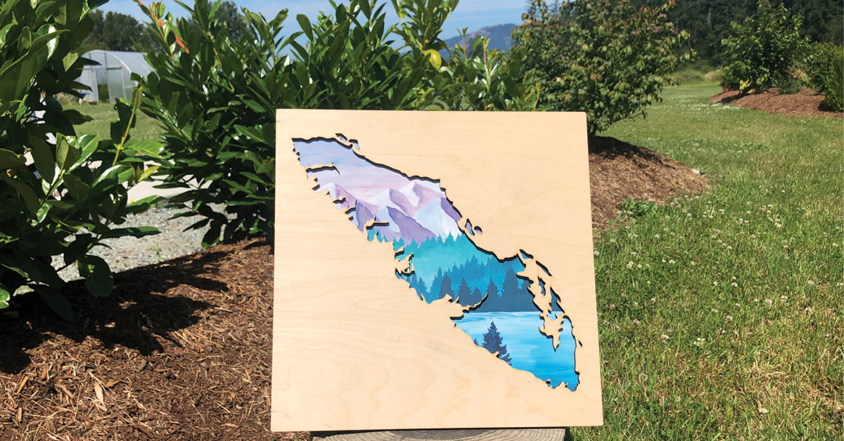 Vancouver Island DIY Art Kit