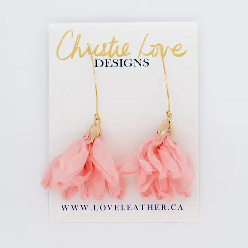 “Vivienne”(Luxury)-flower earrings-(Nickel Free)