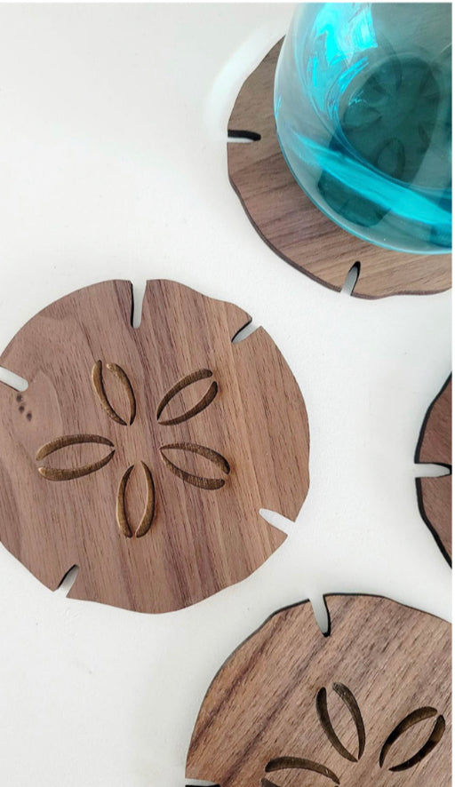 Sand-dollar Coasters