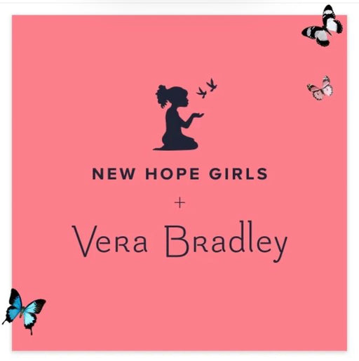New Hope Butterflies Cosmetic Pouch · 2022 Vera Bradley Collaboration