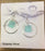 Fishing Float Drop Dangle Hoop Earrings