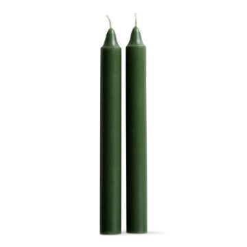 Straight candles set of 2 10”