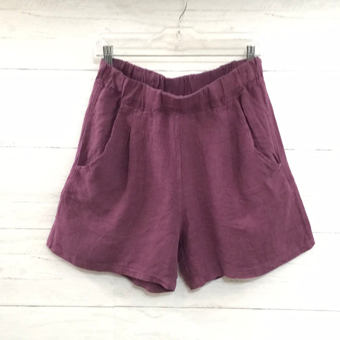 Linen shorts M14681