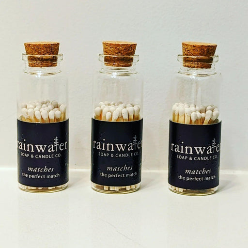 Matches Glass vial from Rainwater